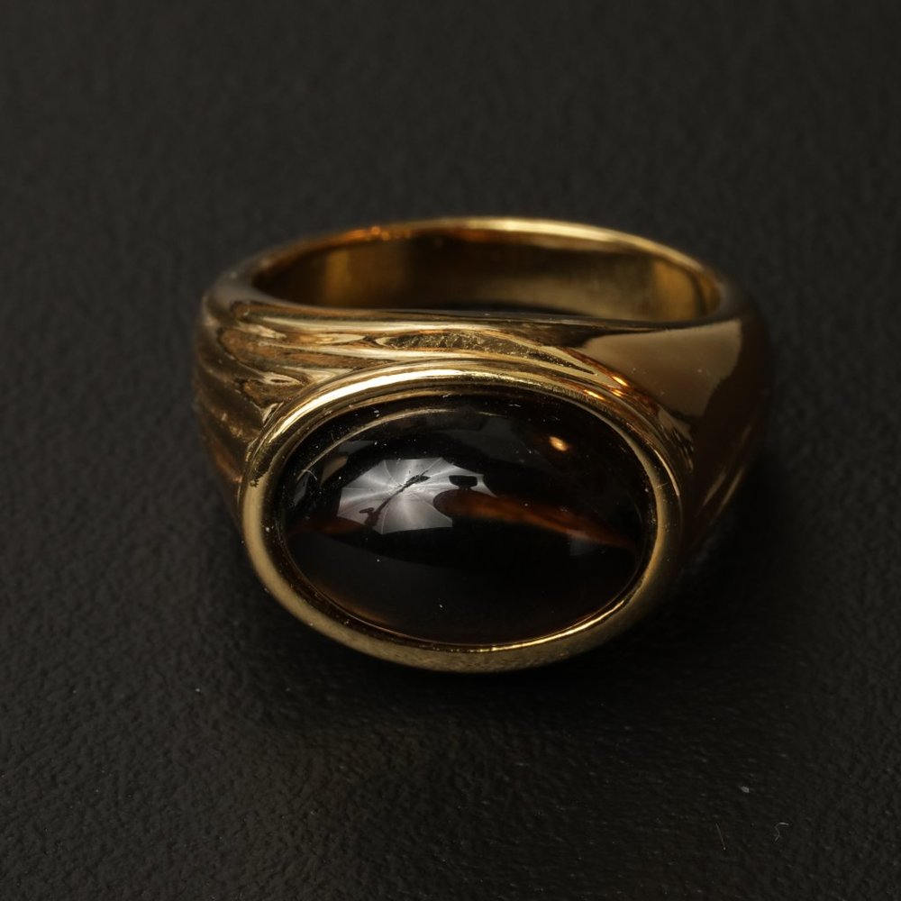UTC Gold over 925 Silver ring (Unisex)